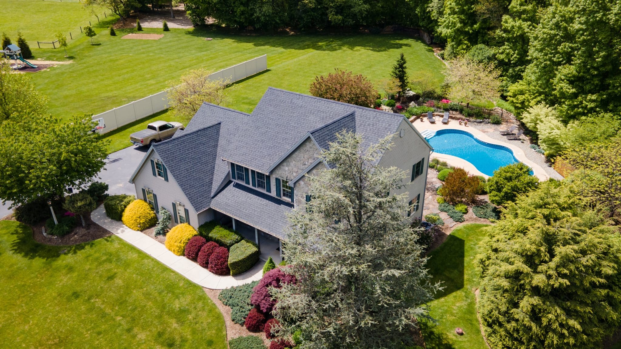 residential roof job