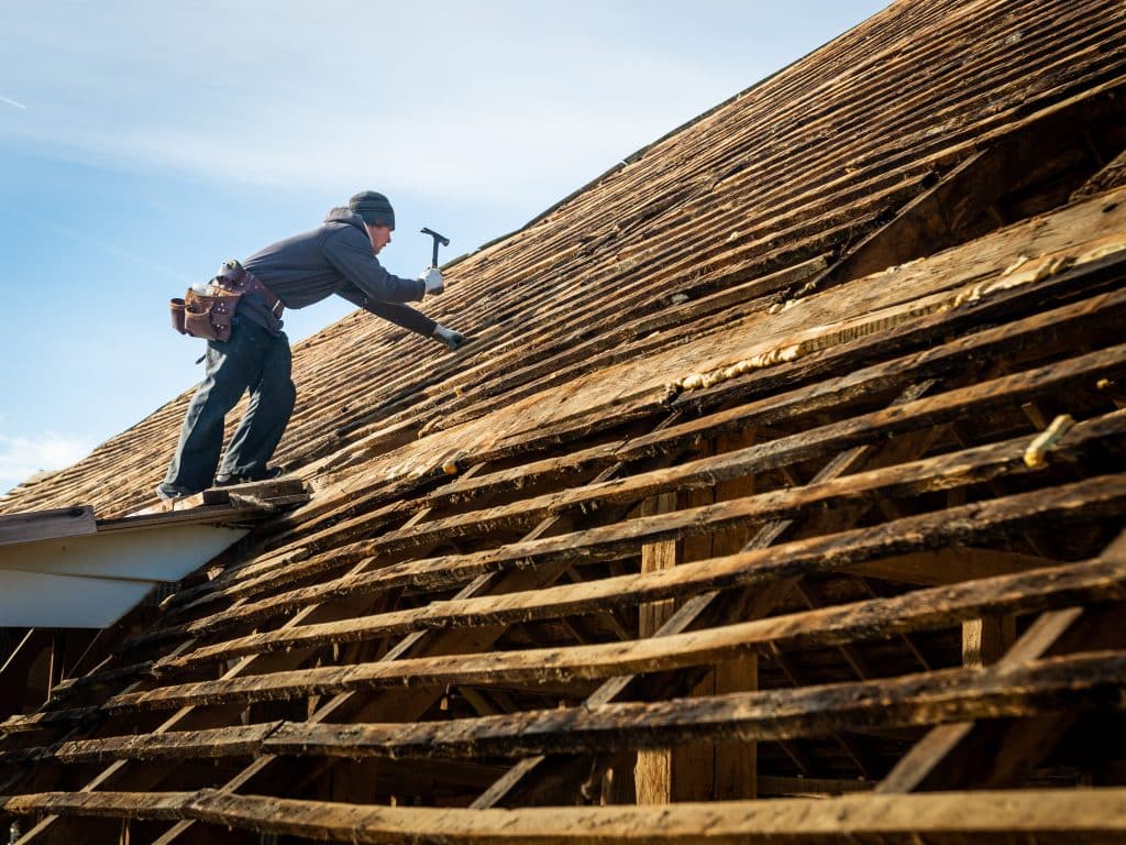 planking roof deck