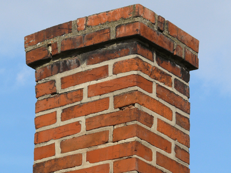 cracked chimney could be why my roof is leaking