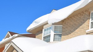 Roof ready for a winter roof replacement *C