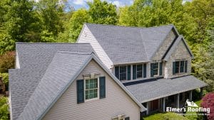 beautiful shingled roof