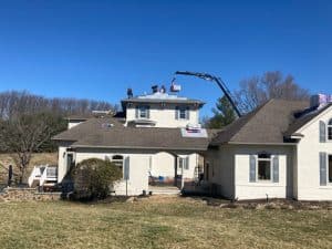 custom roof in maryland