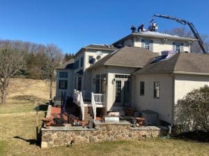 tiered custom roof in maryland