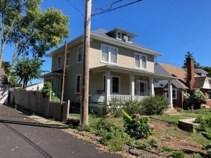 2 story residential roof remodel in lancaster pa