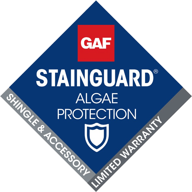 certified roofer, residential roofer offering stainguard technology