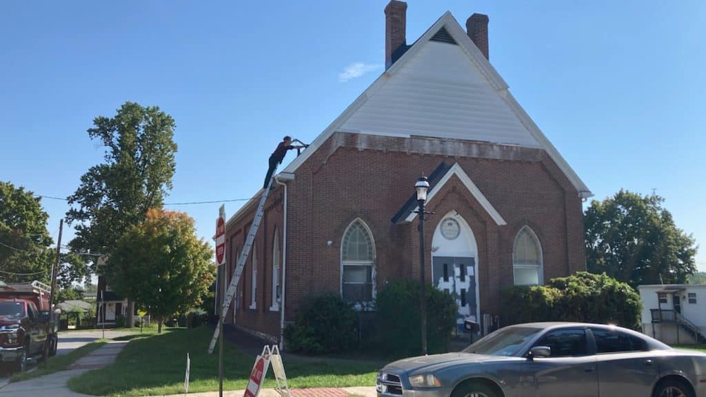 How long do shingles on a church last?